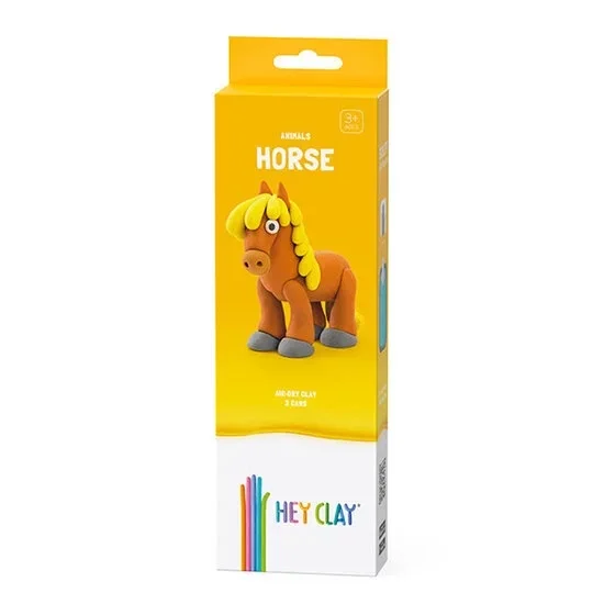 Hey Clay | Horse - 3 Pack