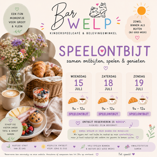 SPEELONTBIJT | 15, 18 & 19 juli