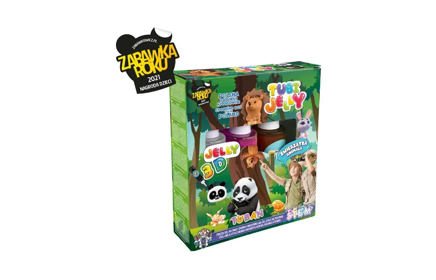 Tuban | Tubi Jelly - Animals - 3 kleuren