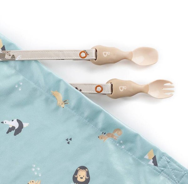 Bibado | Handi cutlery  Kinderbestek aan koordje