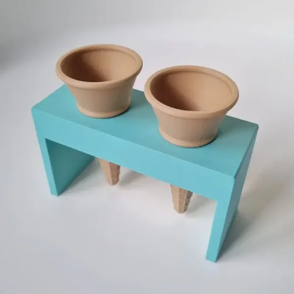 Kiddi | Potionhouder ijshoorntjes houder - Meerdere Kleuren dubbel