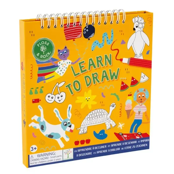 Floss & Rock | Boek: Pets Learn to Draw - Leren tekenen
