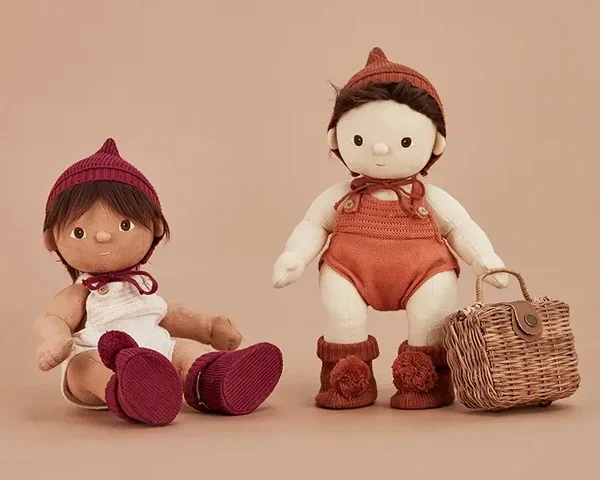 Olli Ella | Knit set - Plum