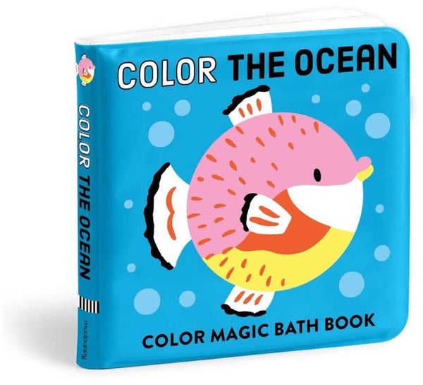 Mudpuppy | Magisch badboekje - Kleur de oceaan