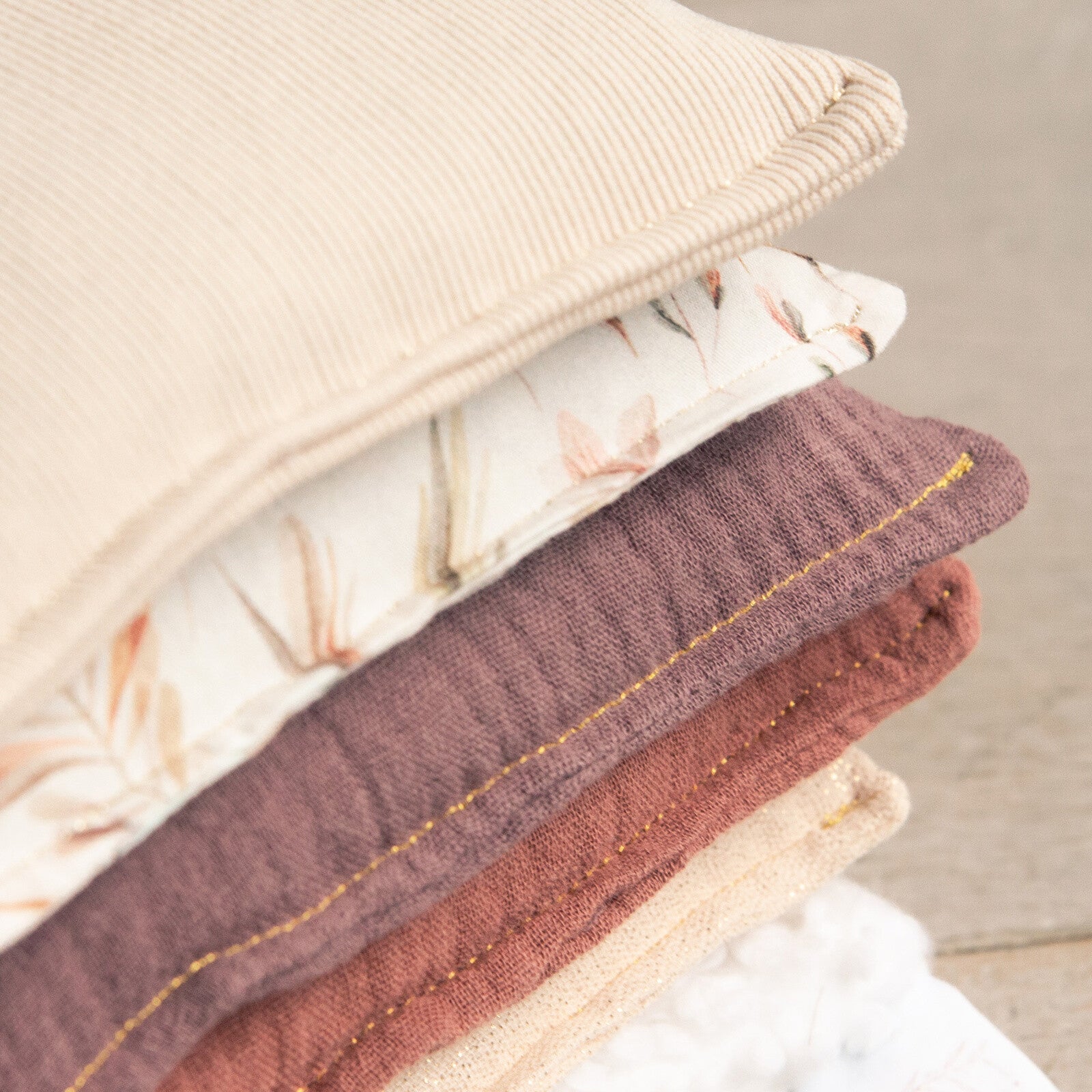 Little Botanic Label | Set Nature - Sensorische pittenzakjes - 6 stuks