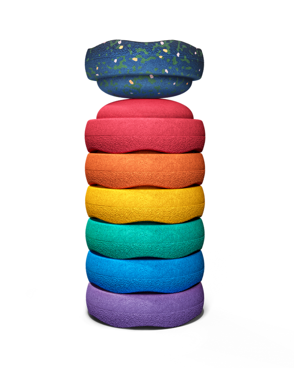 Stapelstein | Original mini rainbow classic water lily - Limited Edition - Special - Gratis