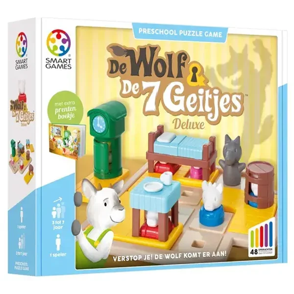 Lijstje Loà Mae | Smartgames | De Wolf en de 7 geitjes