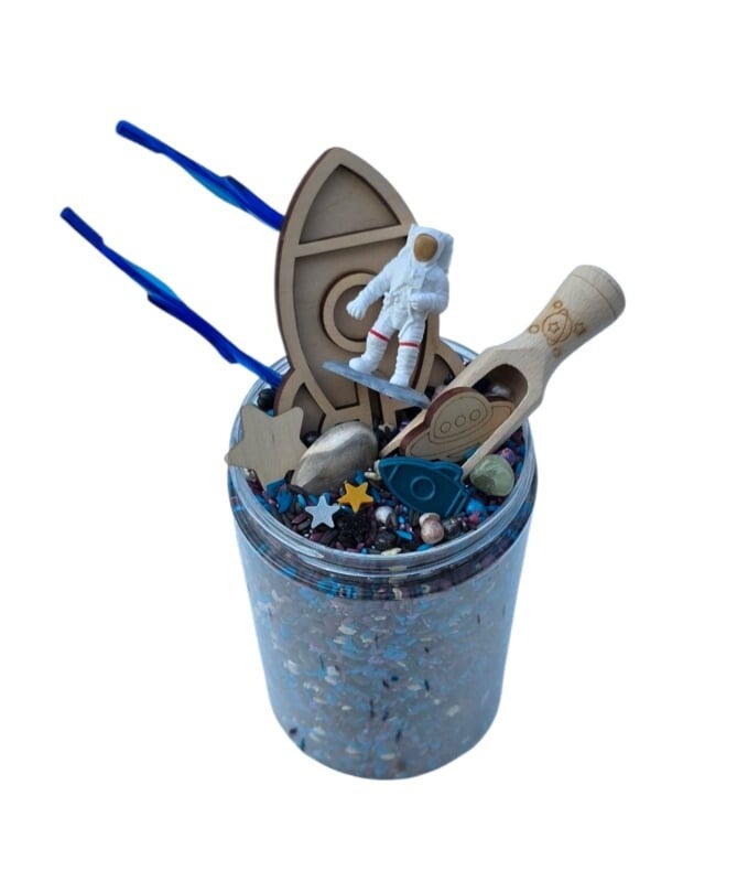 Sensoryfun | Pour and Play Space / Galaxy / Ruimte