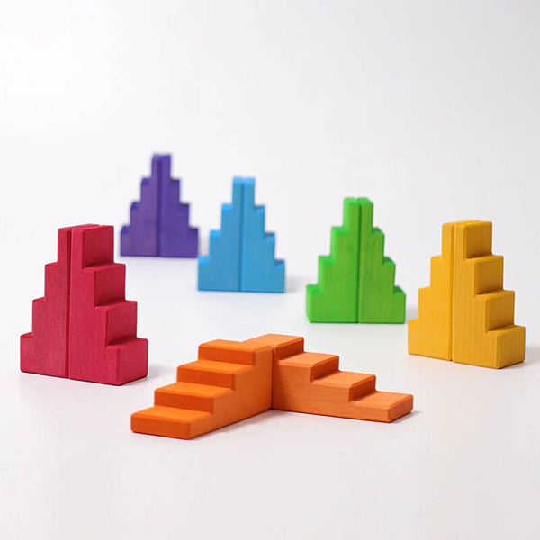 GRIMM'S | Trappen - Stepped Roofs Rainbow (gaat uit collectie)
