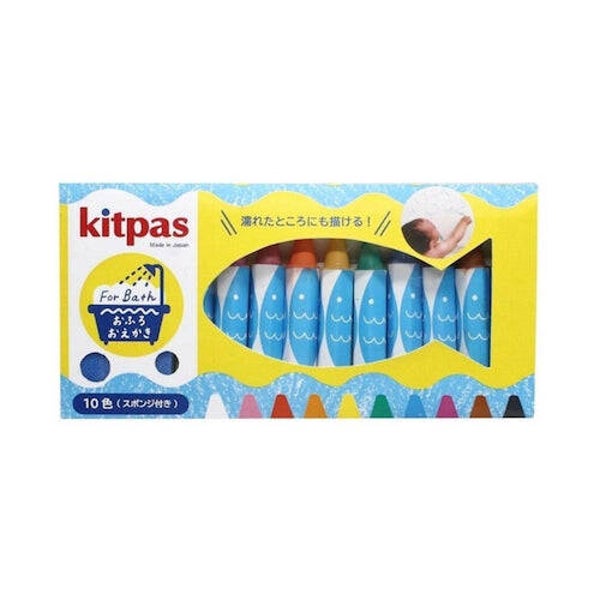 Kitpas | Badkrijt 10stuks incl spons