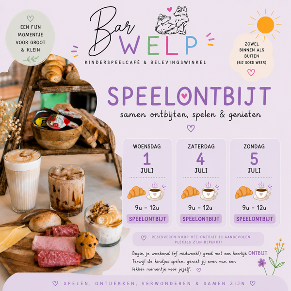 SPEELONTBIJT | 1, 4 & 5 juli