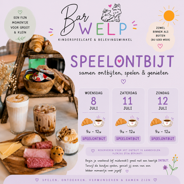 SPEELONTBIJT | 8, 11 & 12 juli