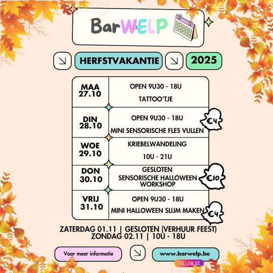 Sensorische Halloween Workshop | Kriebelen 30.10.2025