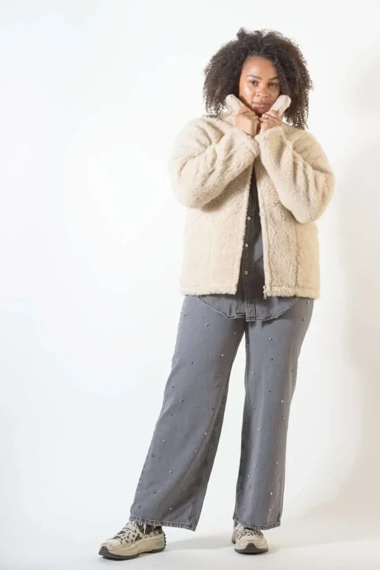 We Are Wovens | Wollen jas - Latte