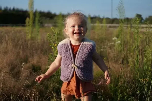 We Are Wovens | Wollen bodywarmer - Lavender Tea