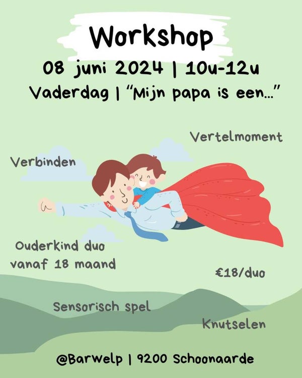 WORKSHOP | Vaderdag - Mijn papa is een...