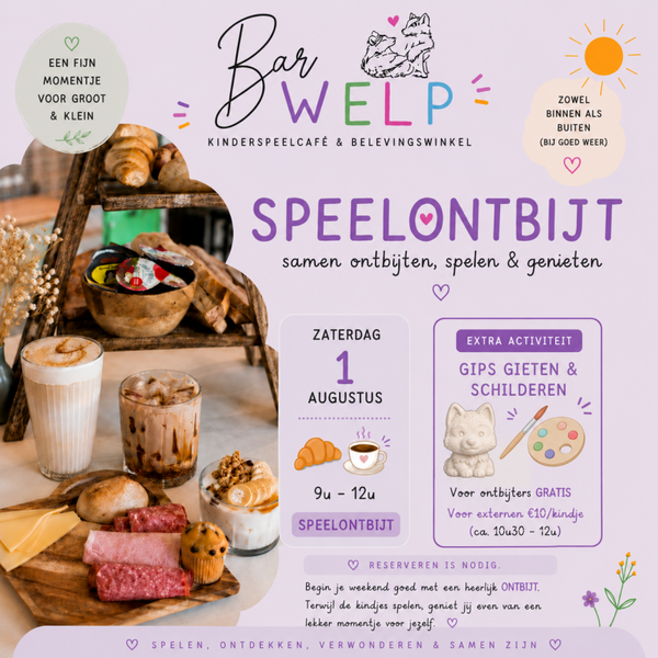 SPEELONTBIJT | 1 augustus