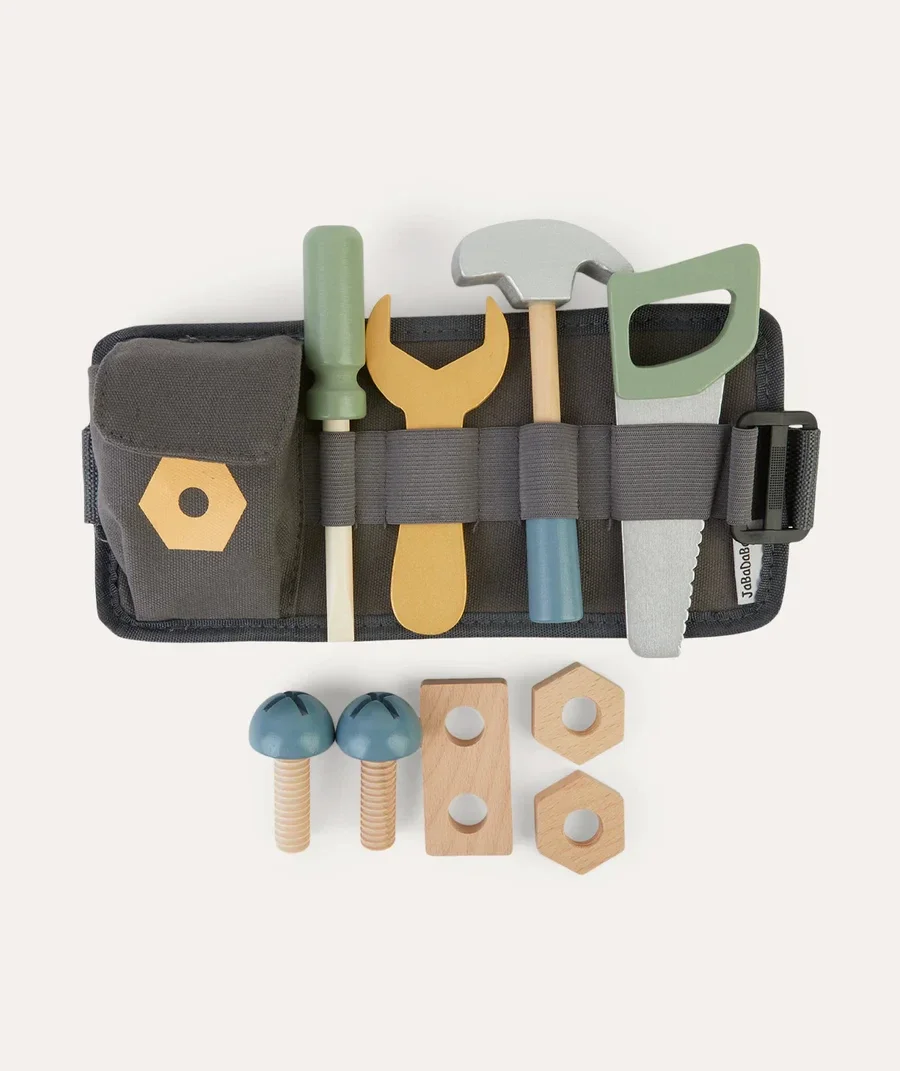 JaBaDaBaDo | Gereedschapsriem met houten materiaal - Tool Belt