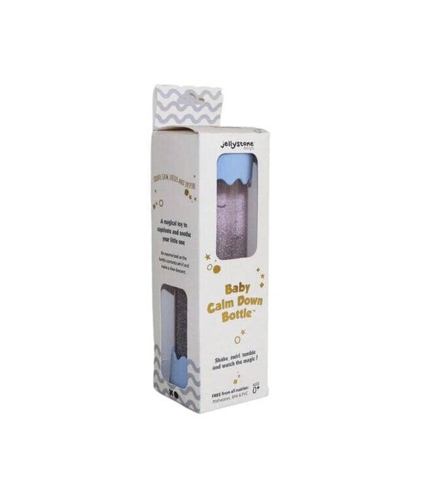 Jellystone | Baby calm down bottle - Blauw