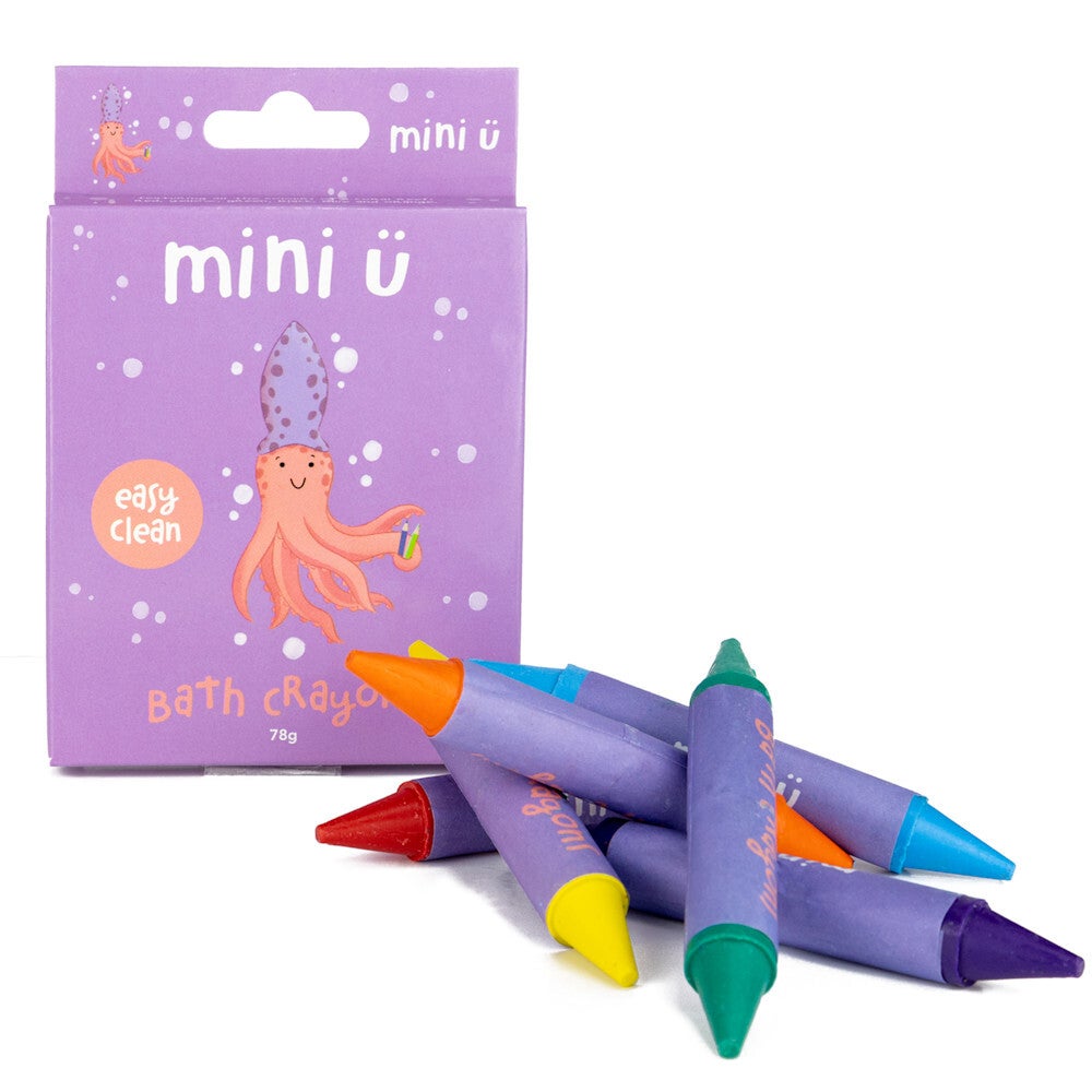 Mini ü | Badkrijtjes - Set 6 stuks