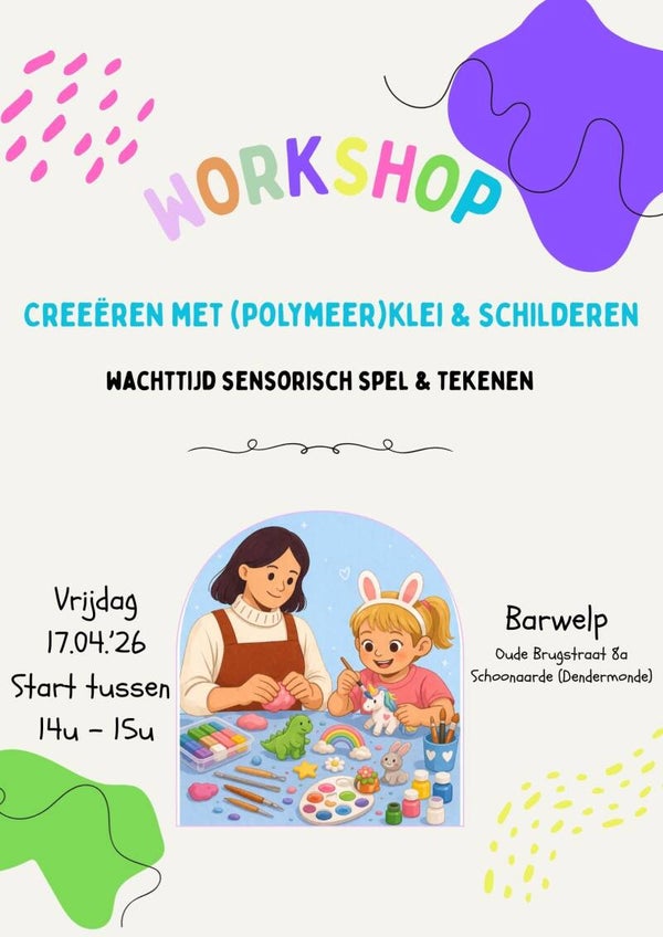 17.04 DIY CREA | Creeëren met klei & schilderen