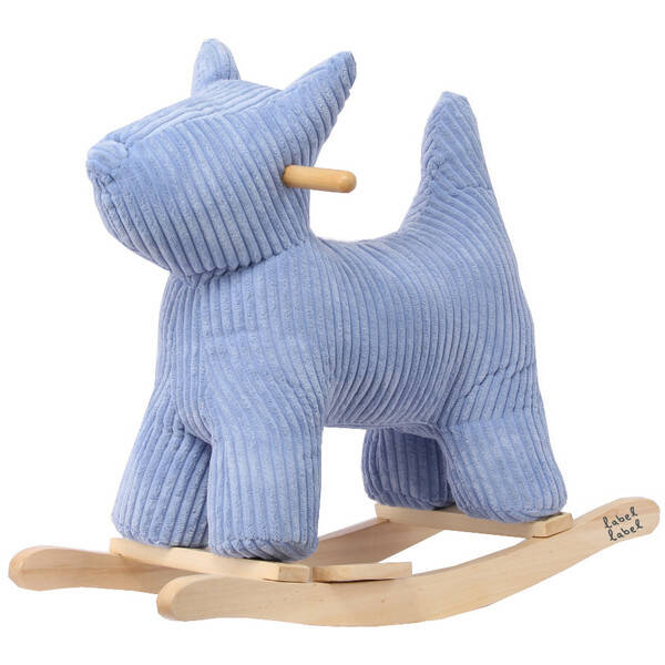 Label Label | Wobbeldier Hond Blauw