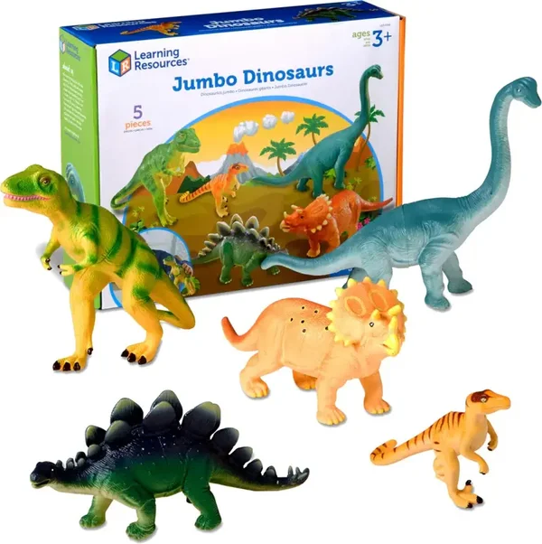 Lijstje Haeven | Learning Resources | Dino Jumbo Set 1 - 5 stuks