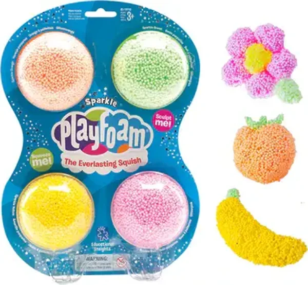 Lijstje Lucas | Learning Resources | Playfoam 4 pack