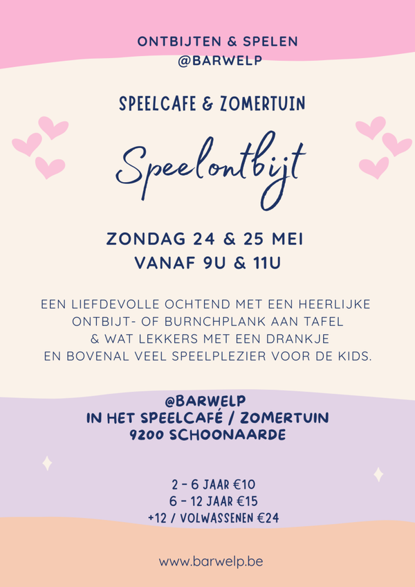 SPEELONTBIJT PINKSTEREN | 24 & 25 mei '26