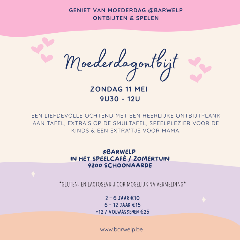 MOEDERDAGONTBIJT | Zondag 10 mei 2026