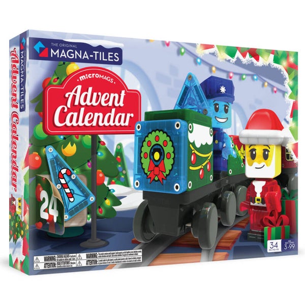 MagnaTiles | Adventskalender - 34 stuks