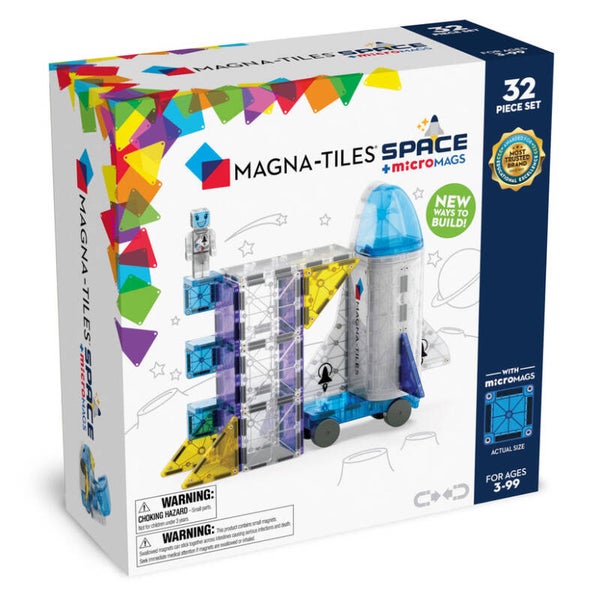 Lijstje Lucas | MagnaTiles | Space 32 stuks