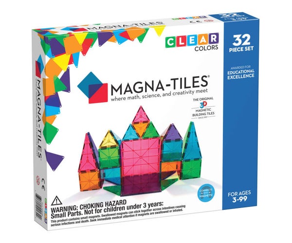MagnaTiles Clear Colors 32 stuks