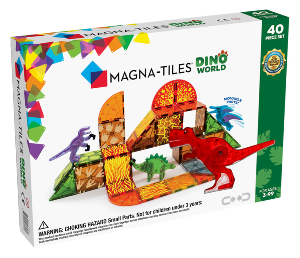 MagnaTiles | Dino world set 40 stuks