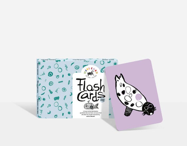 Mini Coco | Sensory Cards Baby Flash Cards - Ocean