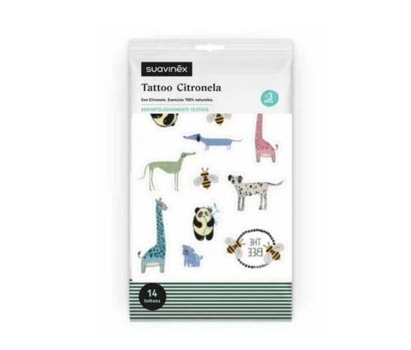 Suavinex | Muggenwerende tattoos - Citronella