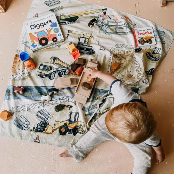 The Wonderie | Speeldoek - At the building site