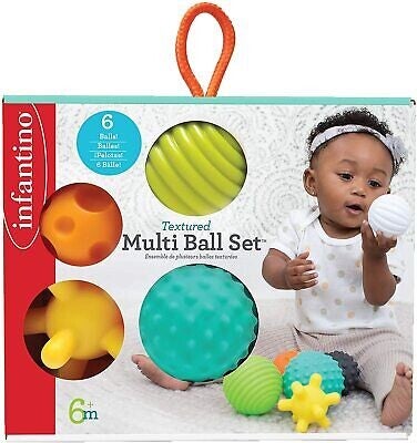 Infantino |  Multi Ball Set / Sensorische 6 stuks