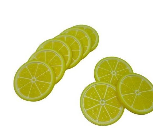 Play This Way | Citroen schijfjes - Fruit Loose parts