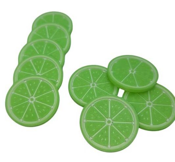 Play This Way | Limoen schijfjes - Fruit Loose Parts