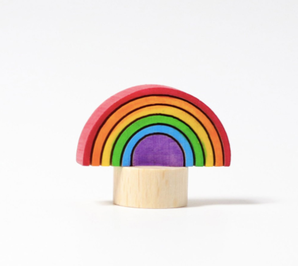 GRIMM'S | Regenboog - Steker jaarring