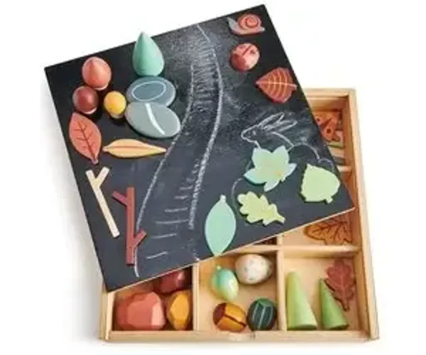 Tender Leaf | Houten bosbodem doos / Forest Floor - Loose parts
