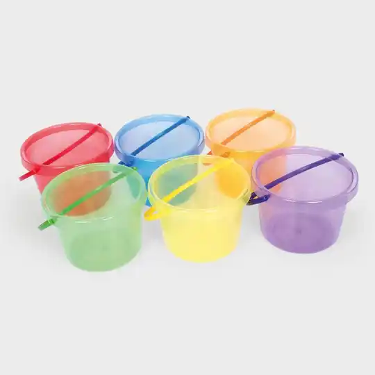 Tickit | Stapelbare emmers regenboog
