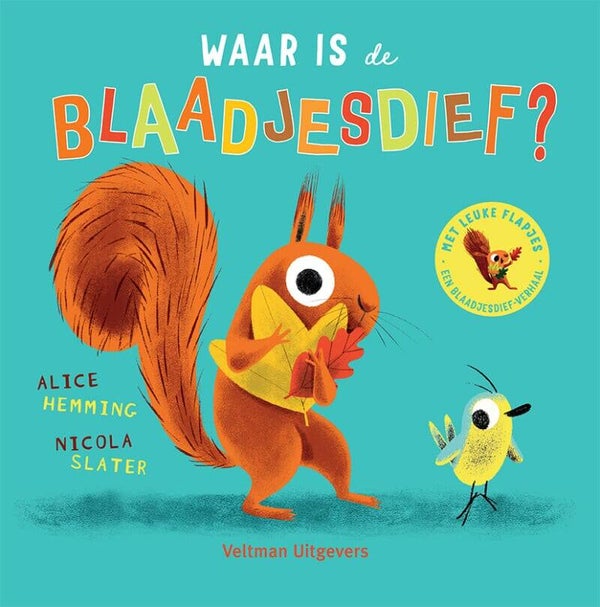 Boek | Waar is de blaadjesdief? - Flapjesboek