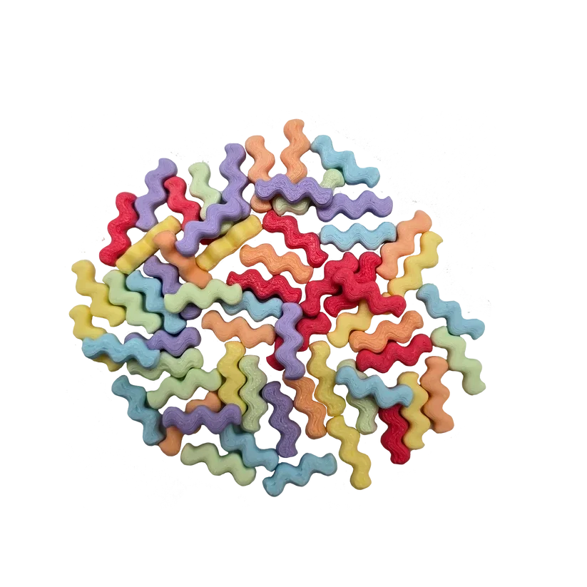 Grennn | Mini Waves Pastel 60 stuks