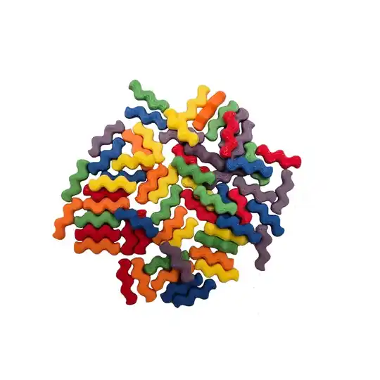 Grennn | Mini Waves Regenboog 60 stuks