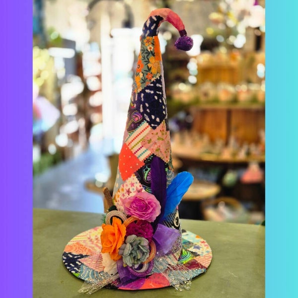 Hocus Pocus Patchwork Hat Workshop - Thursday, 9th April - 1.00pm (2hrs)