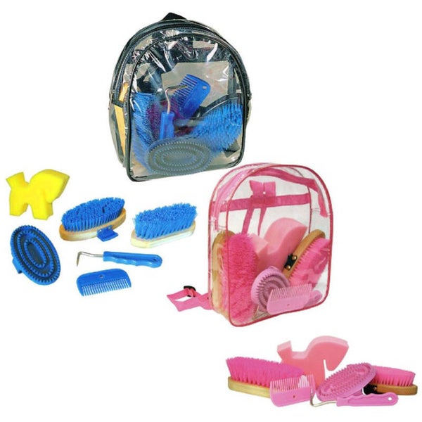 Kerbl Poetsrugzak voor Kinderen – Alles voor je pony in één tas!