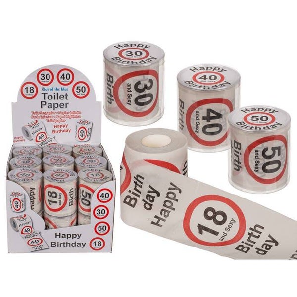 Toiletpapier 18 jaar