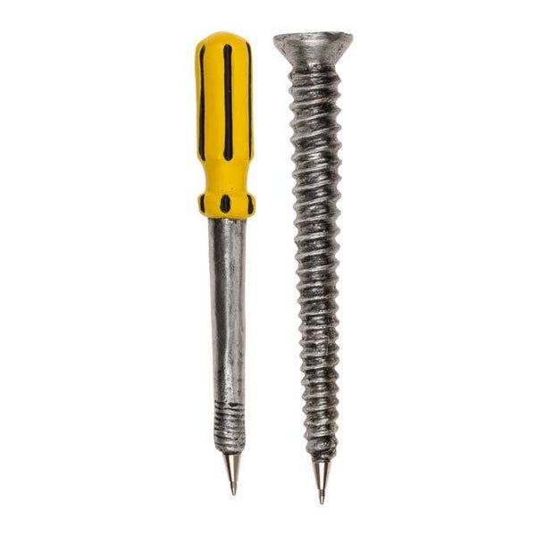 Pen in vorm van gereedschap vijs